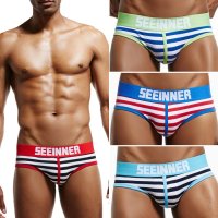 [Seeinner] Stripe Brief Bikini