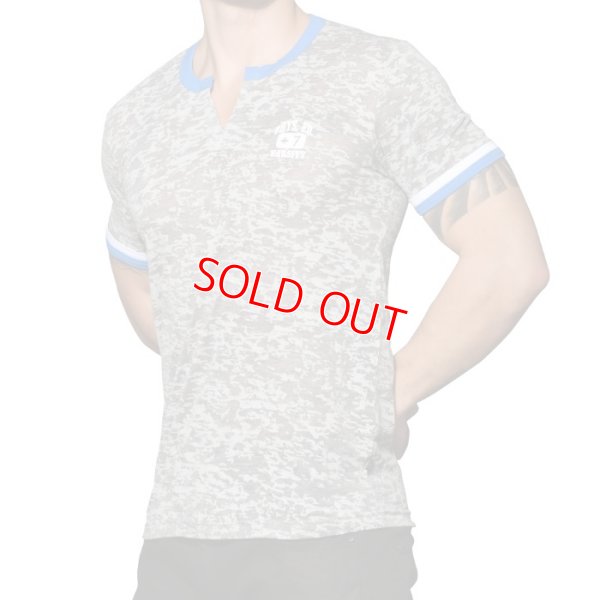 Photo3: [Andrew Christian] Phys. Ed. Varsity Burnout Tee