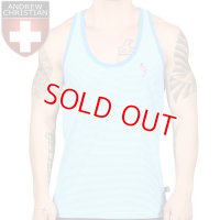 [Andrew Christian] Flamingo Stripe Tanktop