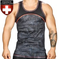 [Andrew Christian] Vibe Reaction Mesh Tanktop