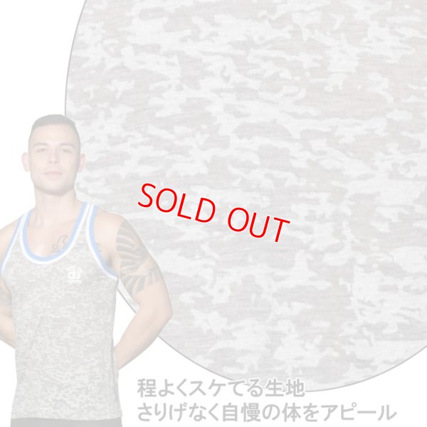 Photo6: [Andrew Christian] Phys. Ed. Varsity Burnout Tank