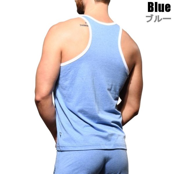 Photo6: [Andrew Christian] Phys. Ed. Varsity Tank