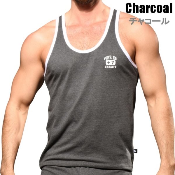 Photo9: [Andrew Christian] Phys. Ed. Varsity Tank