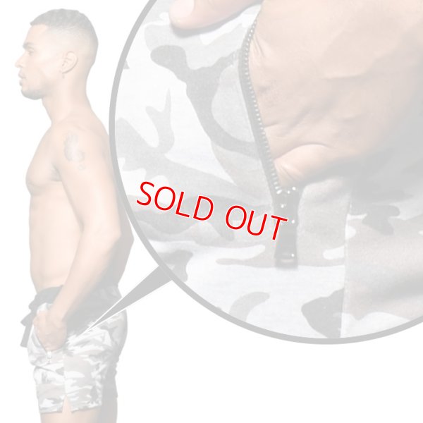 Photo6: [Andrew Christian] Men's Sports Wear TROOP TRAINING SHORTS