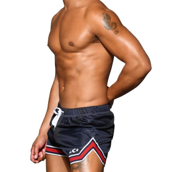 Photo3: [Andrew Christian] Baller Mesh Shorts