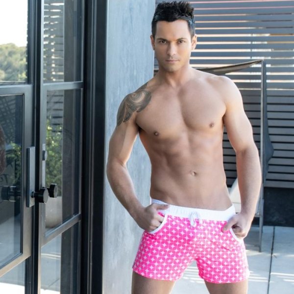 Photo2: [Andrew Christian] Viceroy Swim Shorts