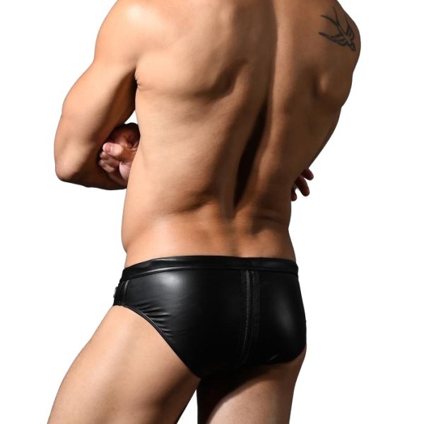 Photo4: [Andrew Christian] FUKR Zipper Bikini Swimwear