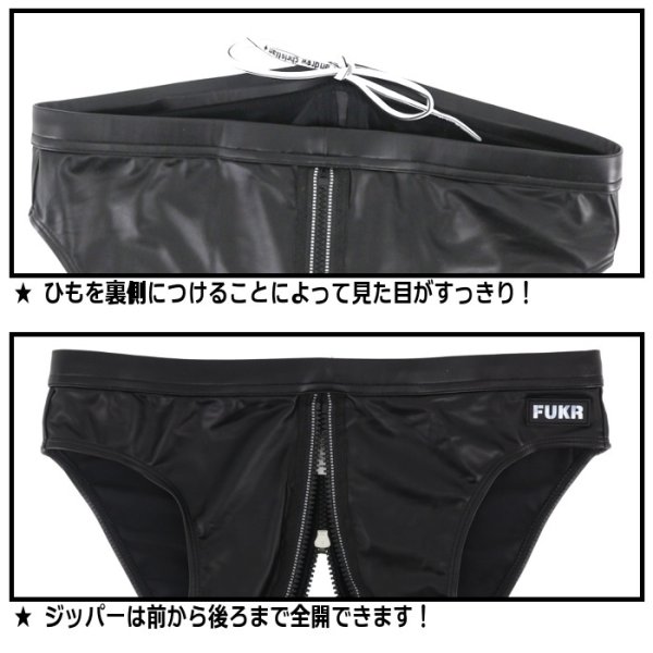 Photo7: [Andrew Christian] FUKR Zipper Bikini Swimwear