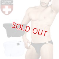 [Andrew Christian] Men's Swimwear Bikini Bikini Buckle Micro Bikini Almost Naked