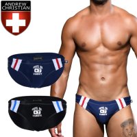 [Andrew Christian] Phys. Ed. Varsity Bikini Swimwear