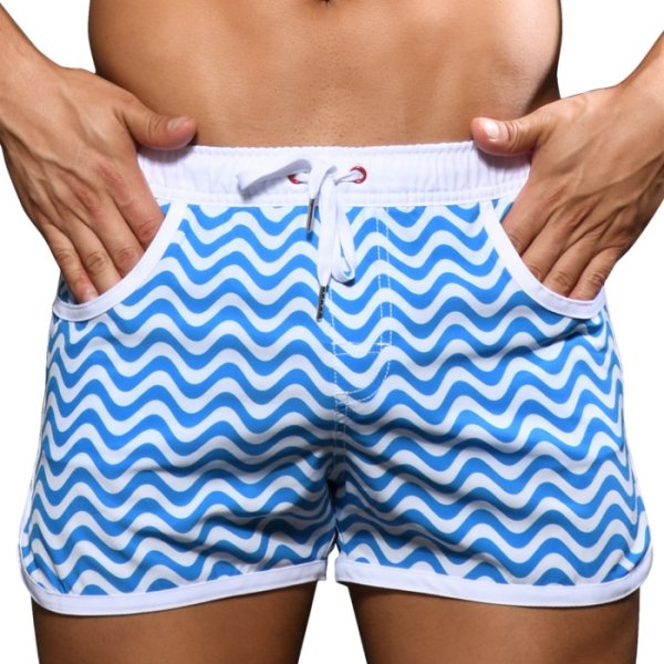 Photo7: [Andrew Christian] Waves Swim Shorts