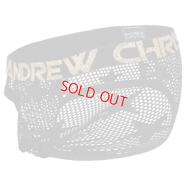 Photo6: [Andrew Christian] Star Mesh Almost Naked Brief