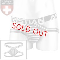 [Andrew Christian] Glitter Jumper Almost Naked Mesh Jockstrap