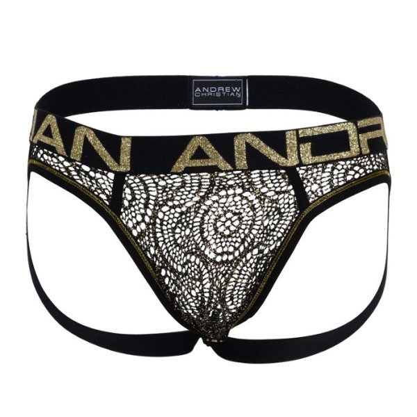 Photo7: [Andrew Christian] EL DORADO ALMOST NAKED Mesh Jockstrap