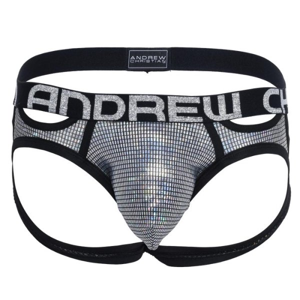 Photo7: [Andrew Christian] DISCO GLITTER ALMOST NAKED Jockstrap