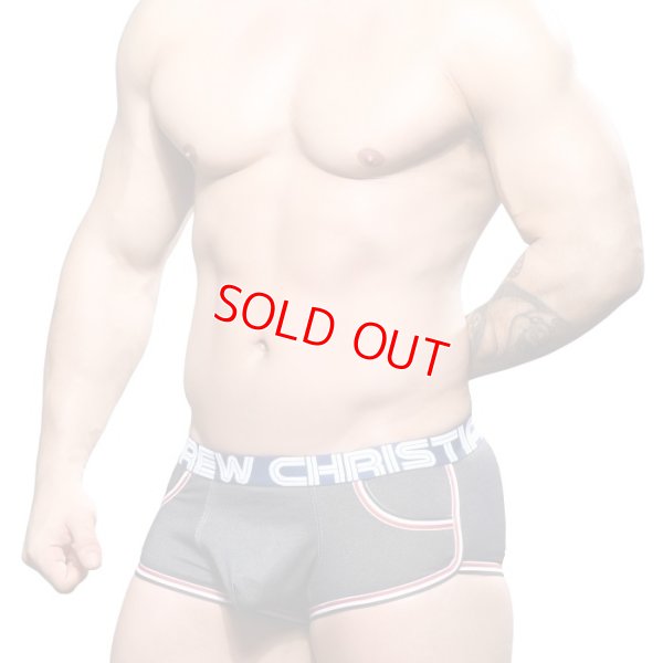 Photo3: [Andrew Christian] Denim Pocket Boxer w/ Almost Naked