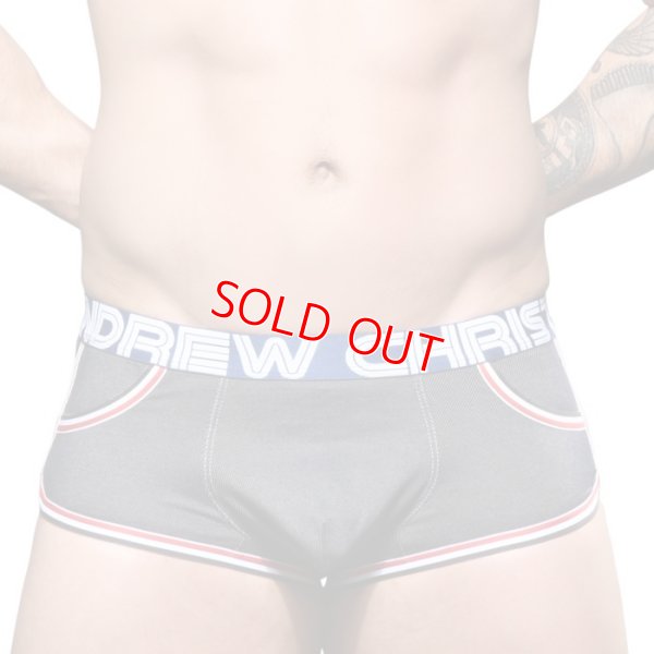 Photo6: [Andrew Christian] Denim Pocket Boxer w/ Almost Naked