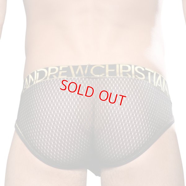 Photo4: [Andrew Christian] Sexy Mesh Brief w/ Almost Naked