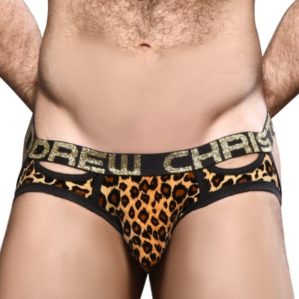 Photo4: [Andrew Christian] Plush Leopard Comfort Jock w/ Almost Naked