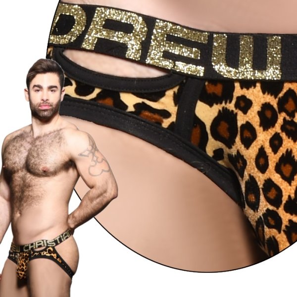 Photo5: [Andrew Christian] Plush Leopard Comfort Jock w/ Almost Naked