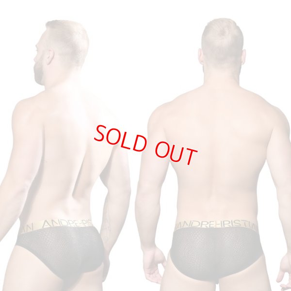 Photo2: [Andrew Christian] Bubble Mesh Brief w/ Almost Naked