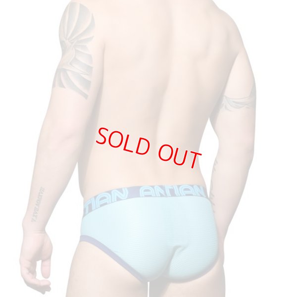 Photo5: [Andrew Christian] Aqua Mesh Brief w/ ALMOST NAKED