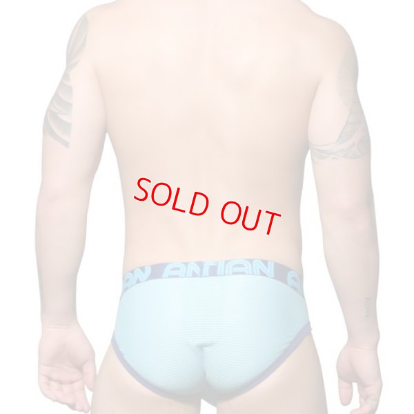Photo6: [Andrew Christian] Aqua Mesh Brief w/ ALMOST NAKED
