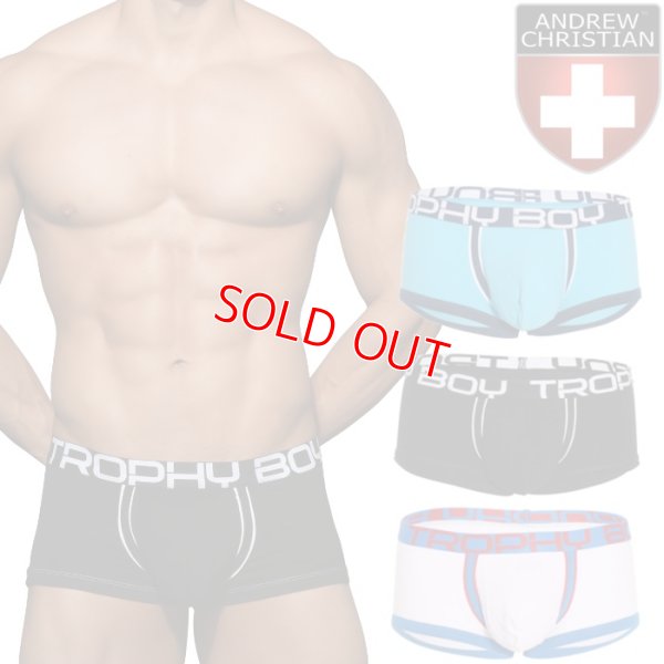 Photo1: [Andrew Christian] Trophy Boy Boxer