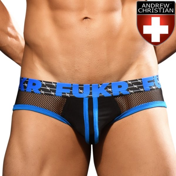 Photo1: [Andrew Christian] Hard FUKR Mesh Brief