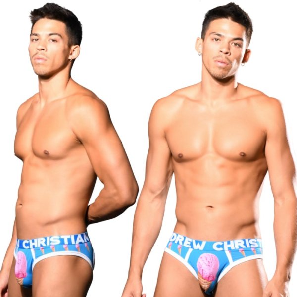 Photo3: [Andrew Christian] Ice Cream Locker Room Jock w/ ALMOST NAKED