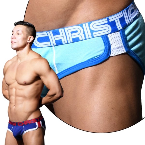 Photo12: [Andrew Christian] SHOW-IT Retro Pop Mesh Brief