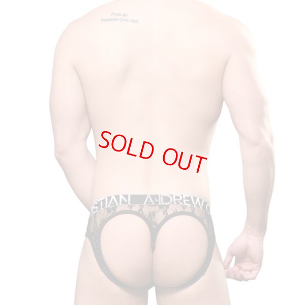 Photo2: [Andrew Christian] UNLEASHED Stretch Lace Bubble Butt Jock w/ ALMOST NAKED