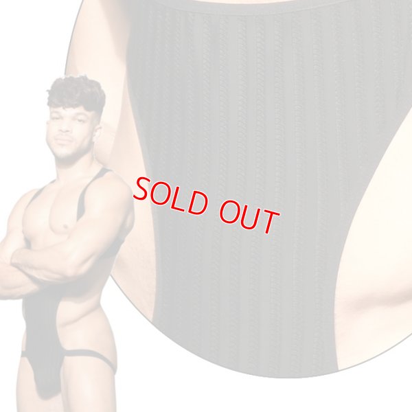 Photo8: [Andrew Christian] Midnight Mesh Singlet w/ ALMOST NAKED