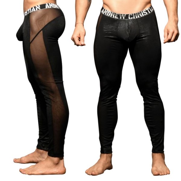 Photo2: [Andrew Christian] Venom Sheer Legging