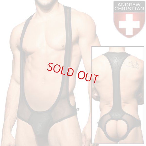 Photo1: [Andrew Christian] Venom Sheer Singlet w/ ALMOST NAKED