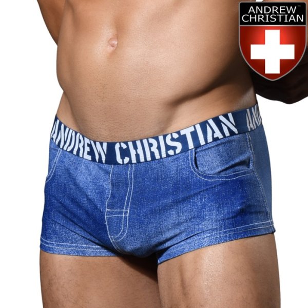 Photo1: [Andrew Christian] WESTERN POCKET BOXER