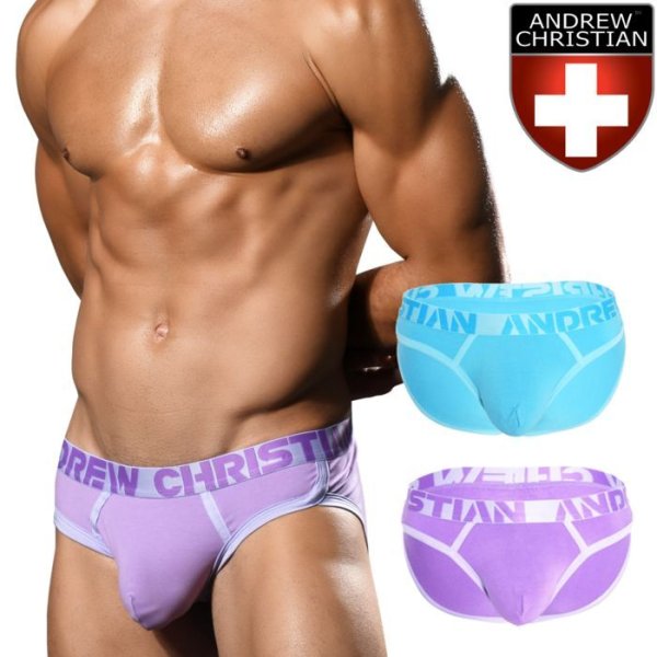 Photo1: [Andrew Christian] ALMOST NAKED RETRO BAMBOO BRIEF