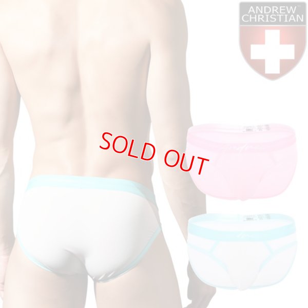 Photo1: [Andrew Christian] Naked Truth Capsule See-Through Brief w/ ALMOST NAKED