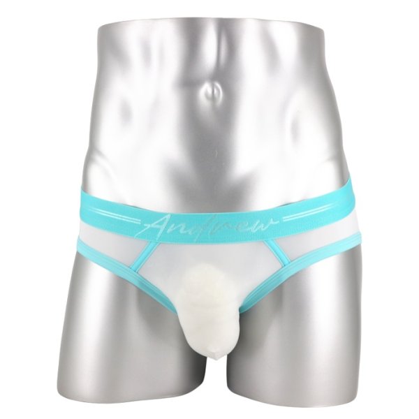 Photo8: [Andrew Christian] Naked Truth Capsule See-Through Bubble Butt Jock w/ ALMOST NAKED