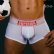 Photo4: [AsianBum] Sporty Cotton Boxer Brief