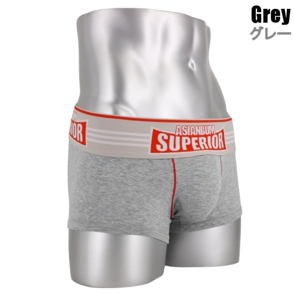Photo12: [AsianBum] Sporty Cotton Boxer Brief