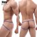 Photo6: [Brave Person] Water Drop Shape Double String Jockstrap