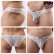 Photo13: Men's Bikini Mesh Lace See Through Bikini