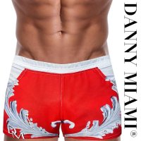 [Danny Miami] Swim Shorts CROWN RED