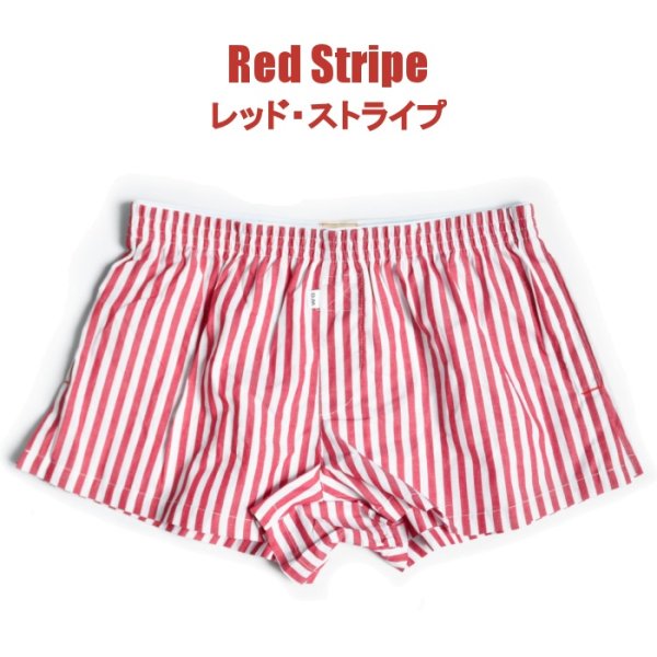Photo11: D.M. Men's Check/Stripe Trunks Underwear