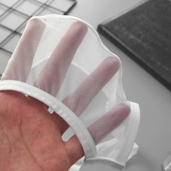 Photo9: [GTOPX] Men's Partial Mesh Fabric See- through Bikini