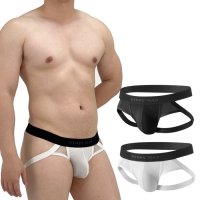 [GTOPX] Men's Partial Mesh Fabric See- through Jockstrap