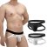 Photo1: [GTOPX] Men's Partial Mesh Fabric See- through Jockstrap (1)