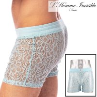 [L'Homme Invisible] Fleur d'Ether Blue - Lounge Shorts