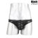 Photo4: Men's Bikini Stripe Mesh See Through Bikini